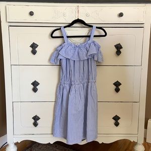 Girls seersucker dress